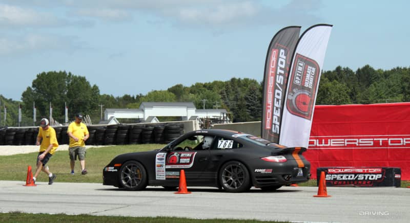 Competing in USCA at Road America