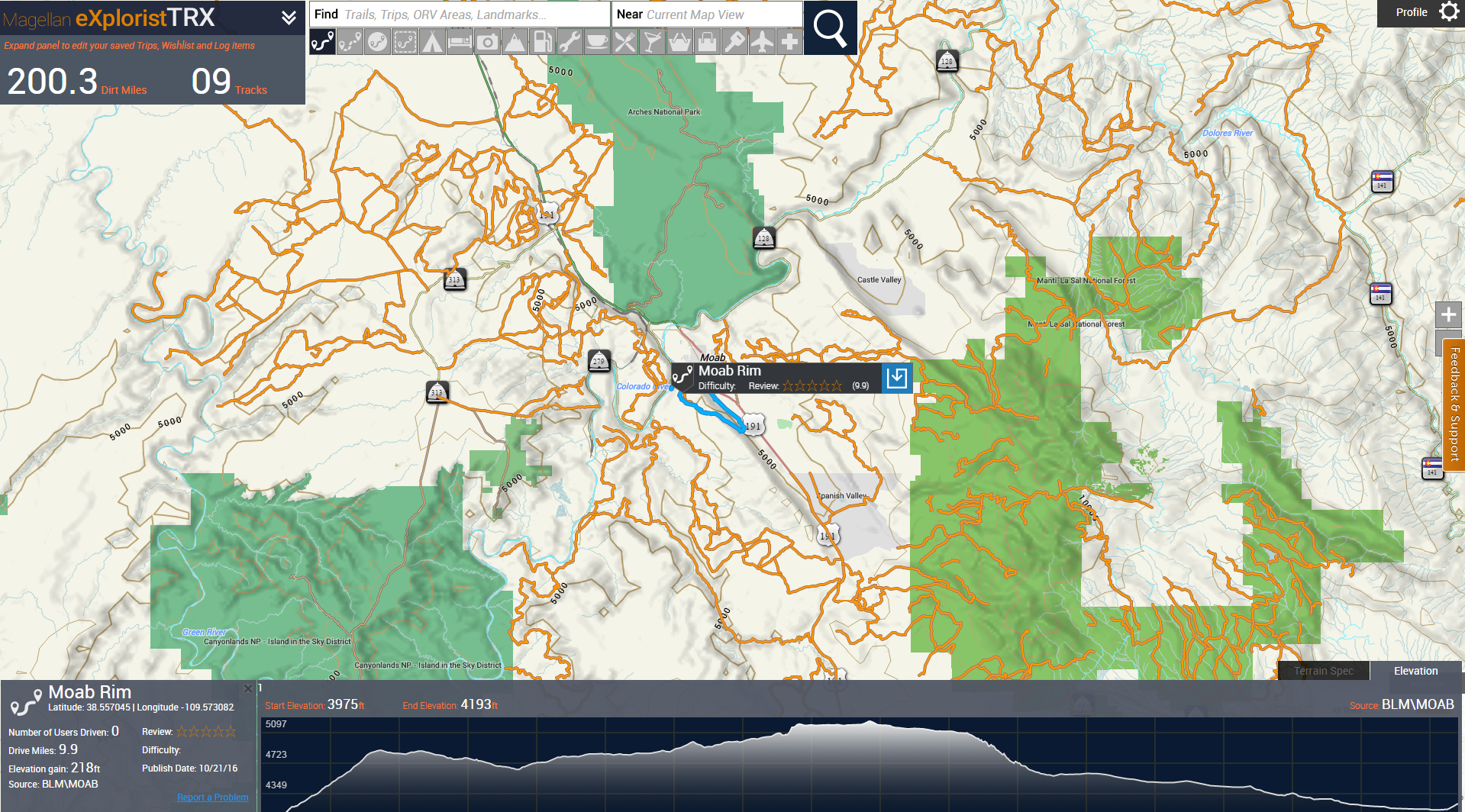 Magellan TRX7 4x4 GPS Navigation Review