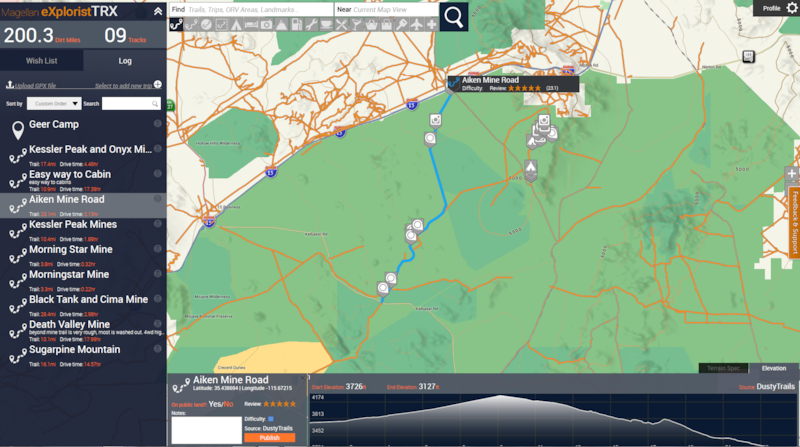 Magellan TRX7 4x4 GPS Navigation Review