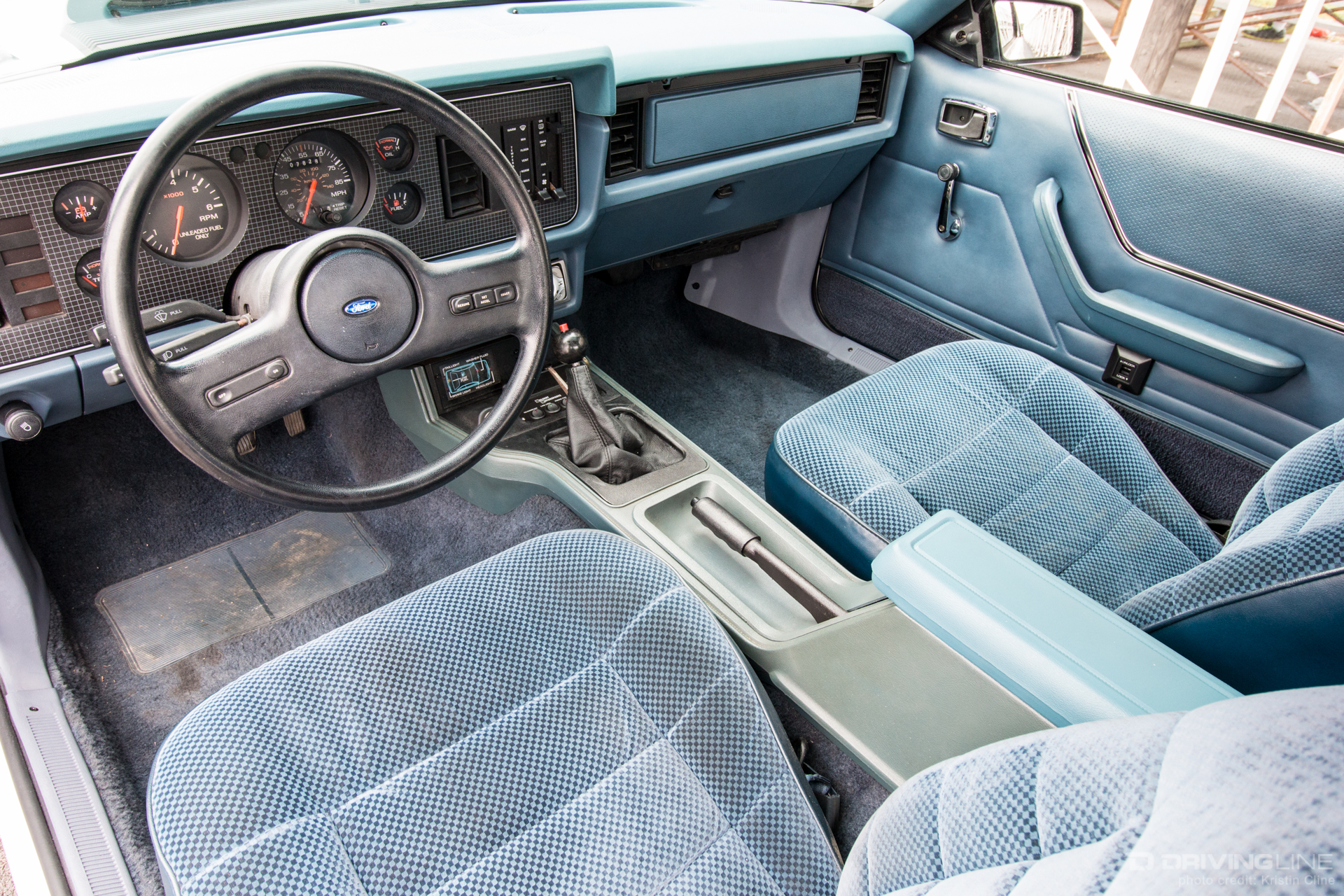1985 Fox-Body Mustang Notchback Original Interior