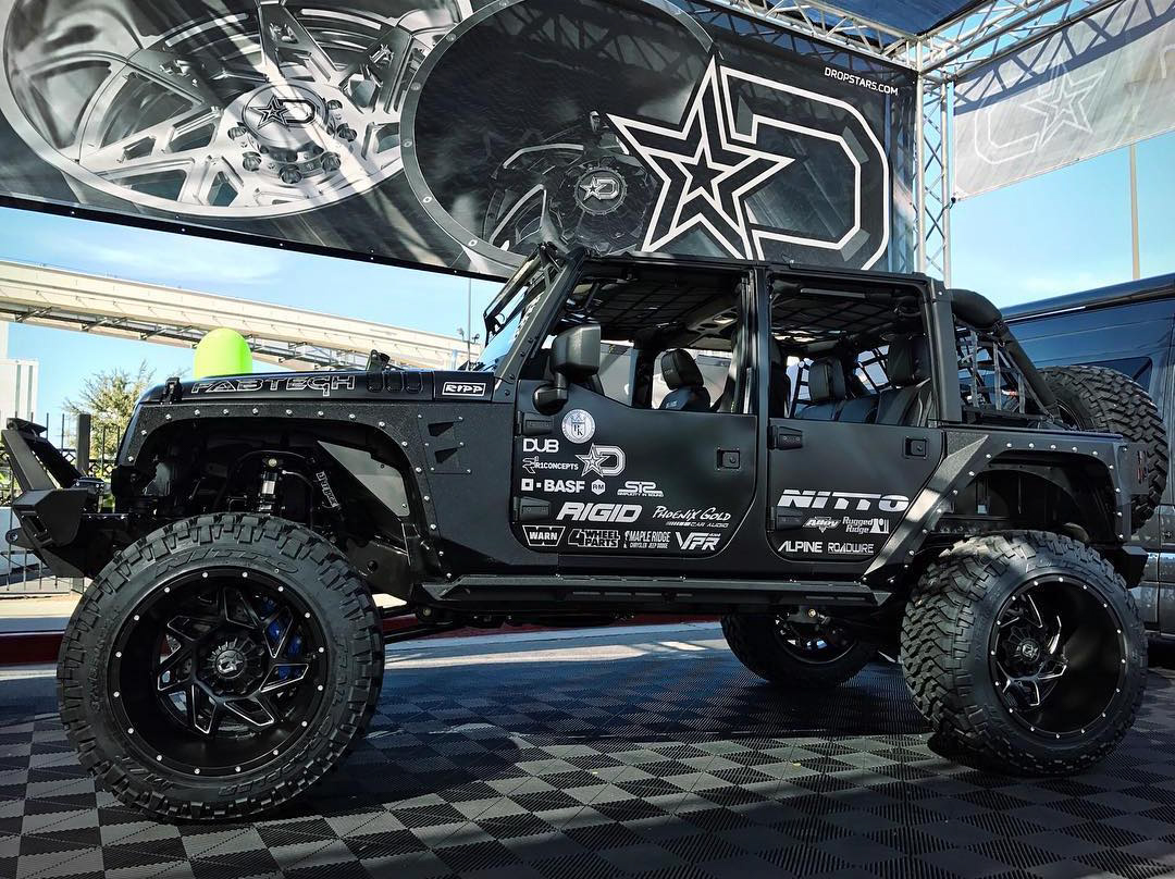 @doczilla12 Jeep JK at SEMA 2016
