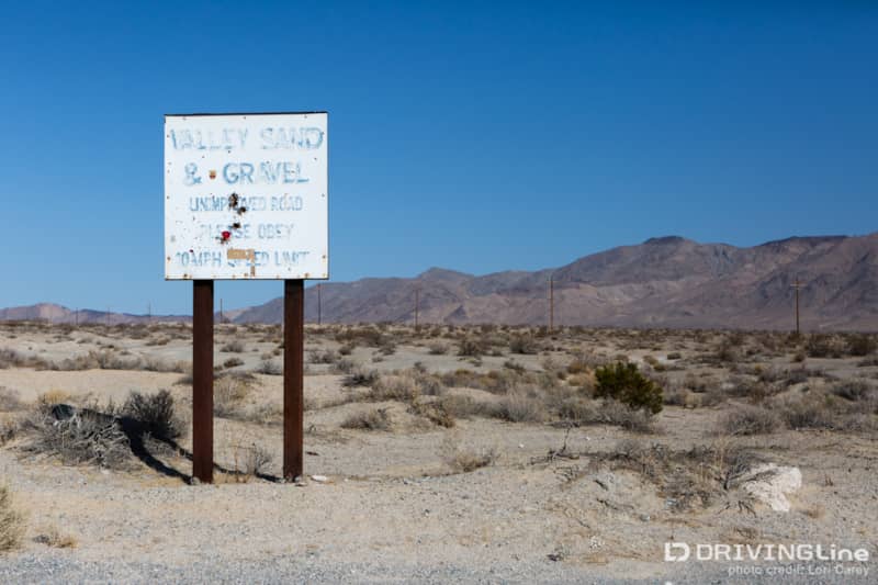 Valley Sand and Gravel sign