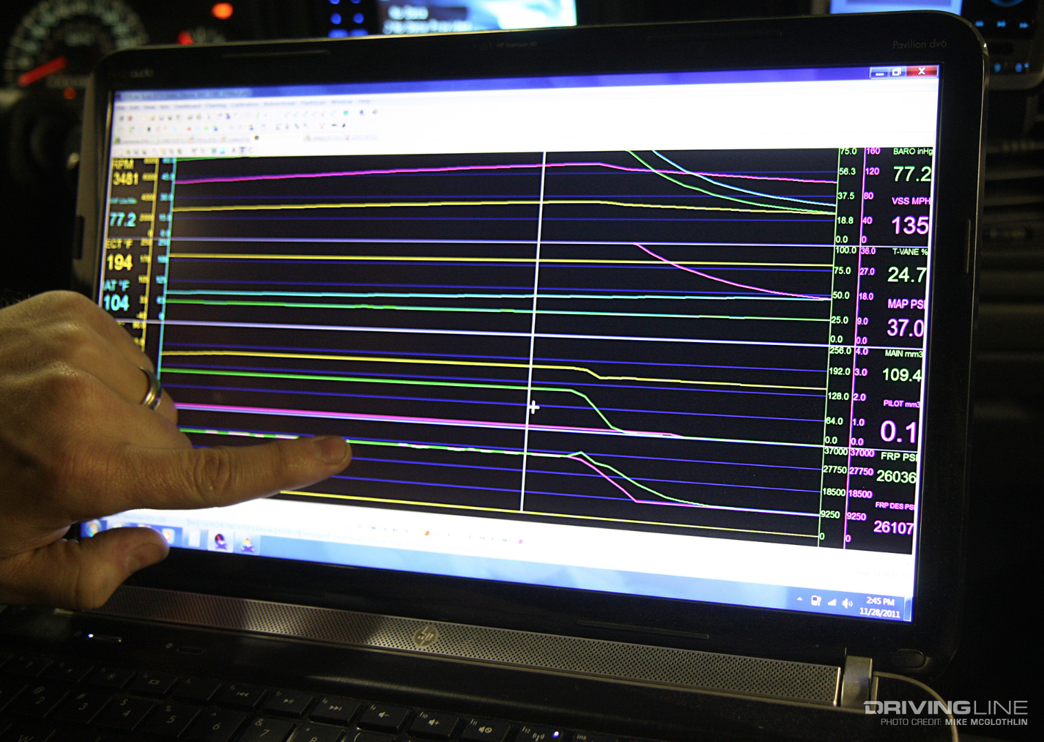 008-EFI-Live-Data-Log-Fuel-Rail-Pressure