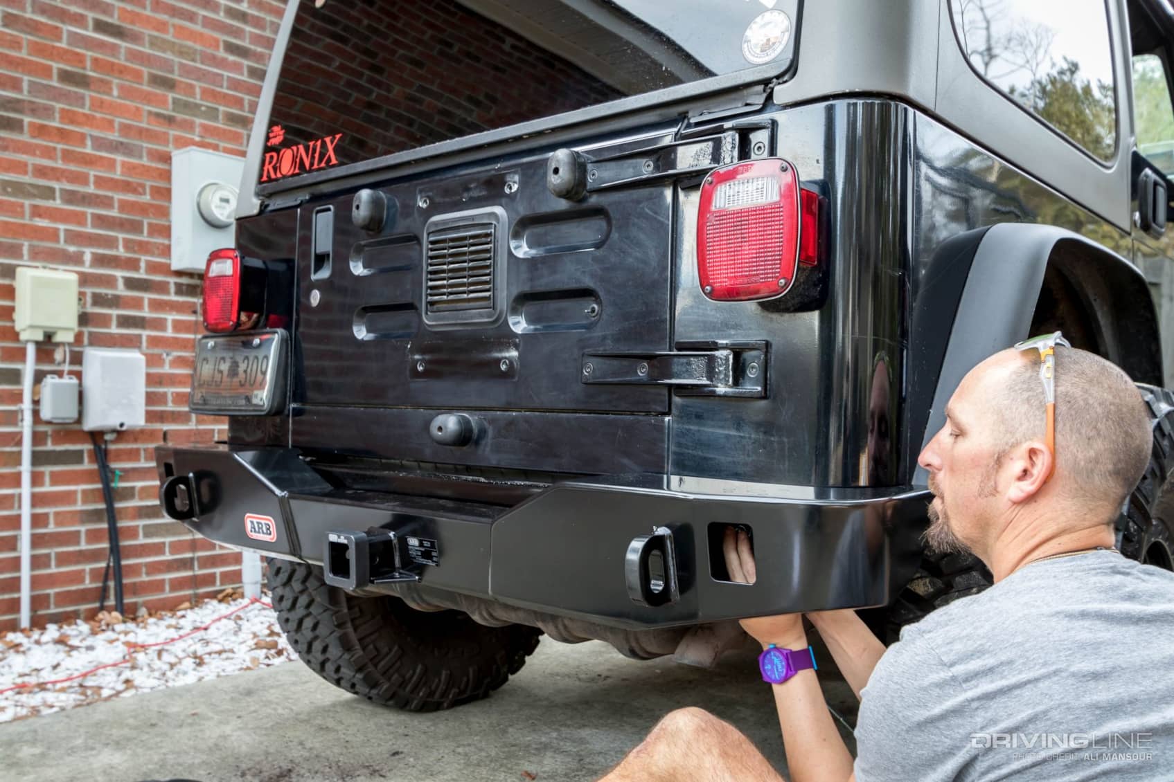 ARB Jeep Wrangler Rear Bumper and Tire Carrier Review | DrivingLine