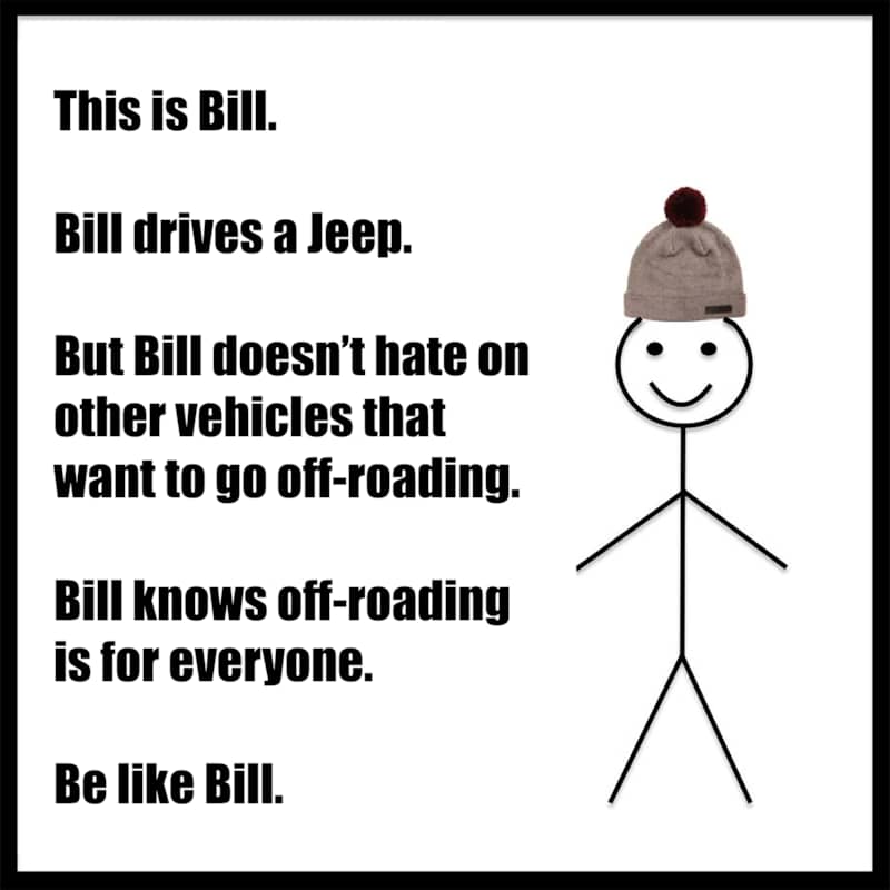 Be Like Bill meme