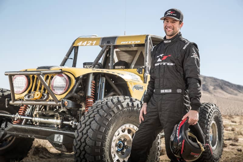 Nitto racer Erik Miller