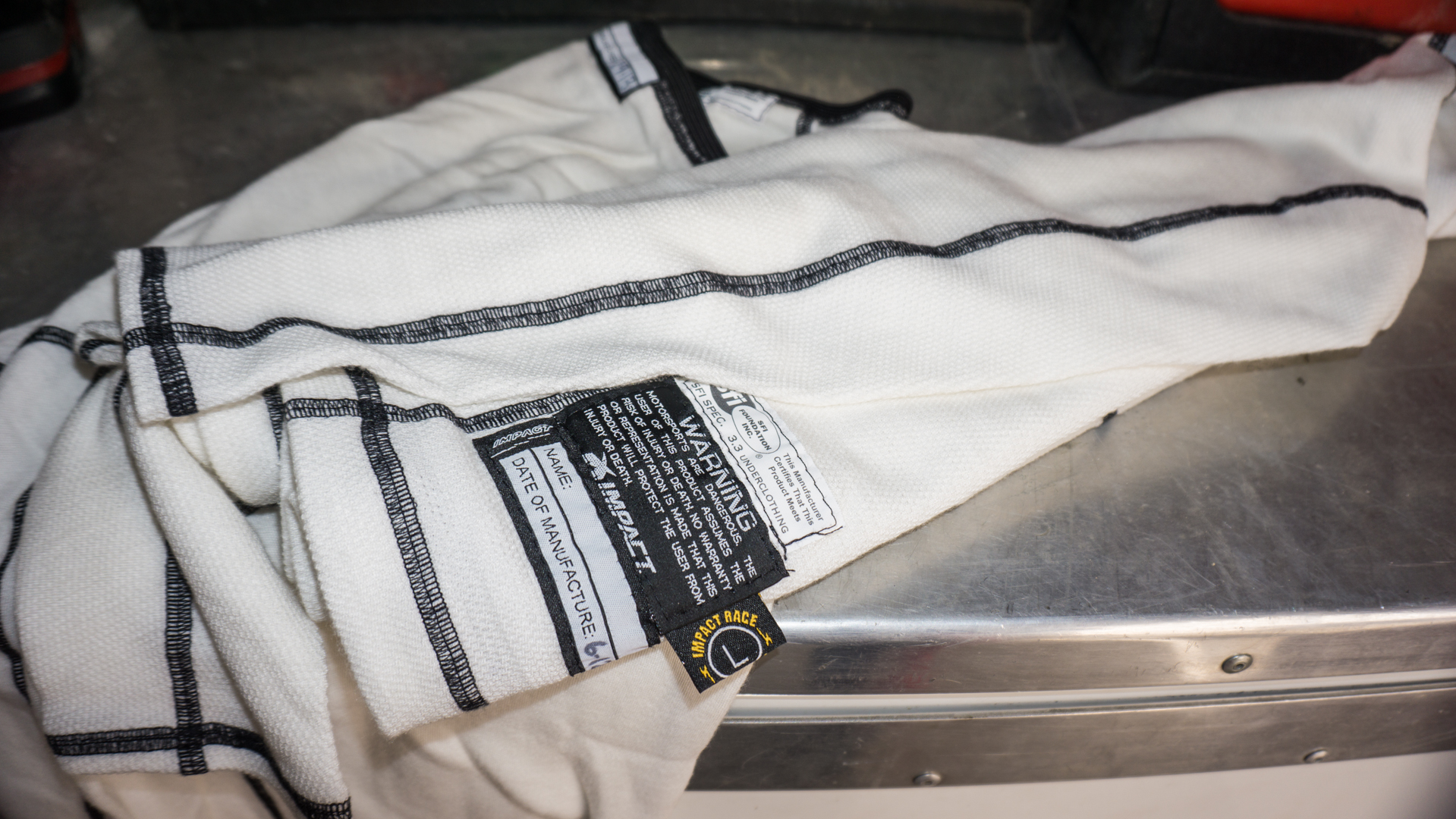 Nomex underwear can add seconds of fire protection beyond a race suit.