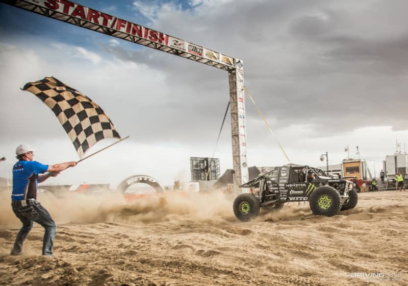 Wayland Campbell Finish Line 2017 KOH Main Race Day