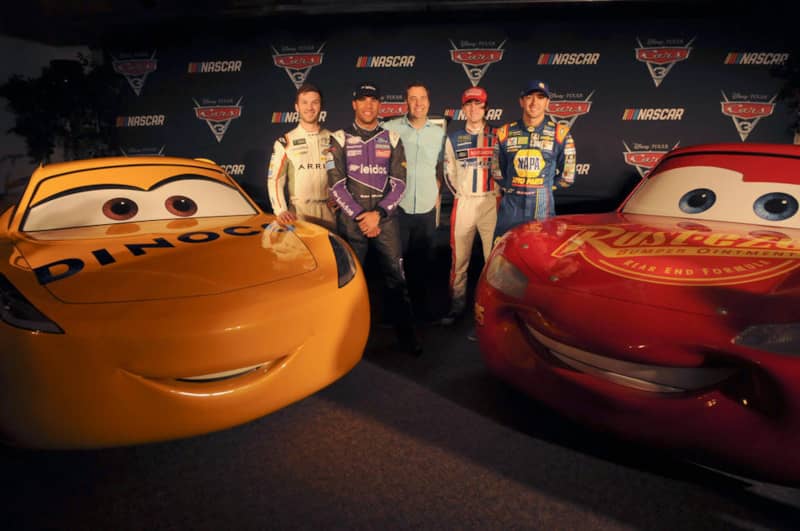 Cars 3 - Nascar drivers