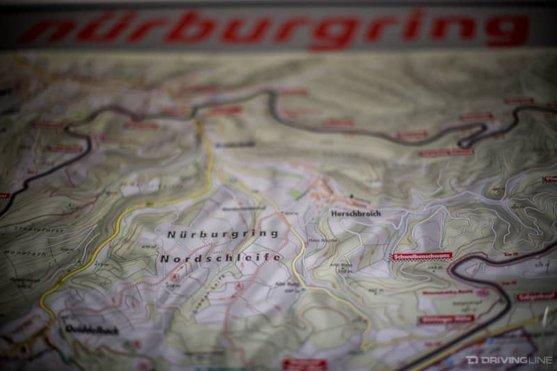 Nurburgring Map