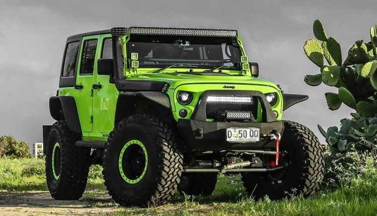2013 Jeep JKU on Nitto Trail Grapplers - @geckojku