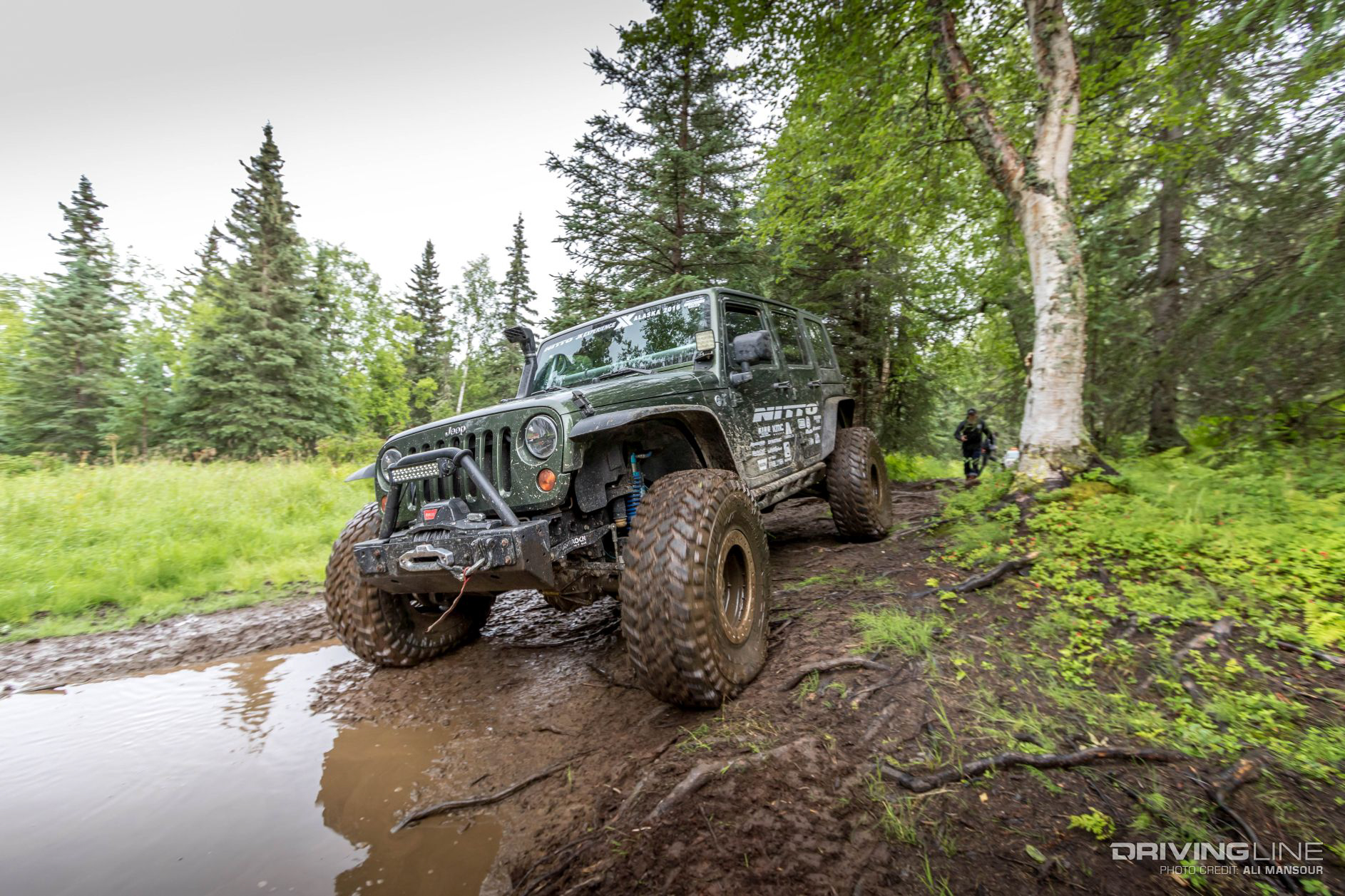 David Retzloff and Bobby Van Horn's 2009 Jeep JK at JKX Alaska 2016