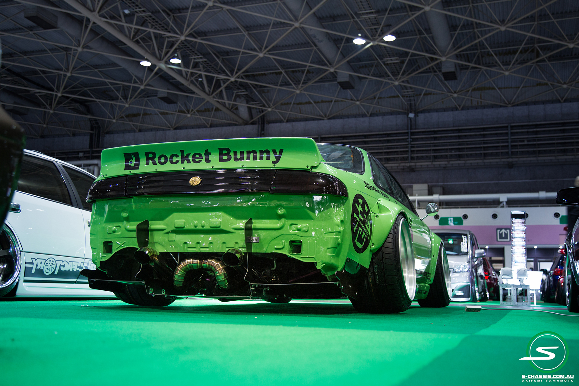 2016 Nissan Silvia S14 Rocket Bunny rearview by S-Chassis