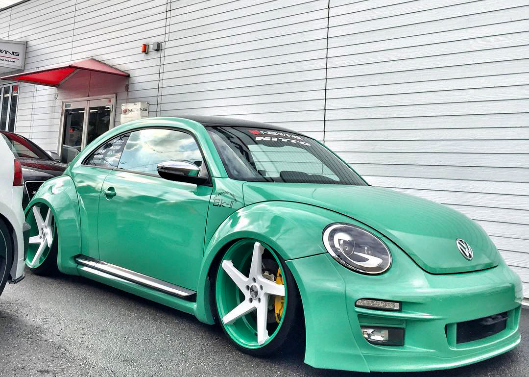 Newing Inc. Beetle on Nitto Tires