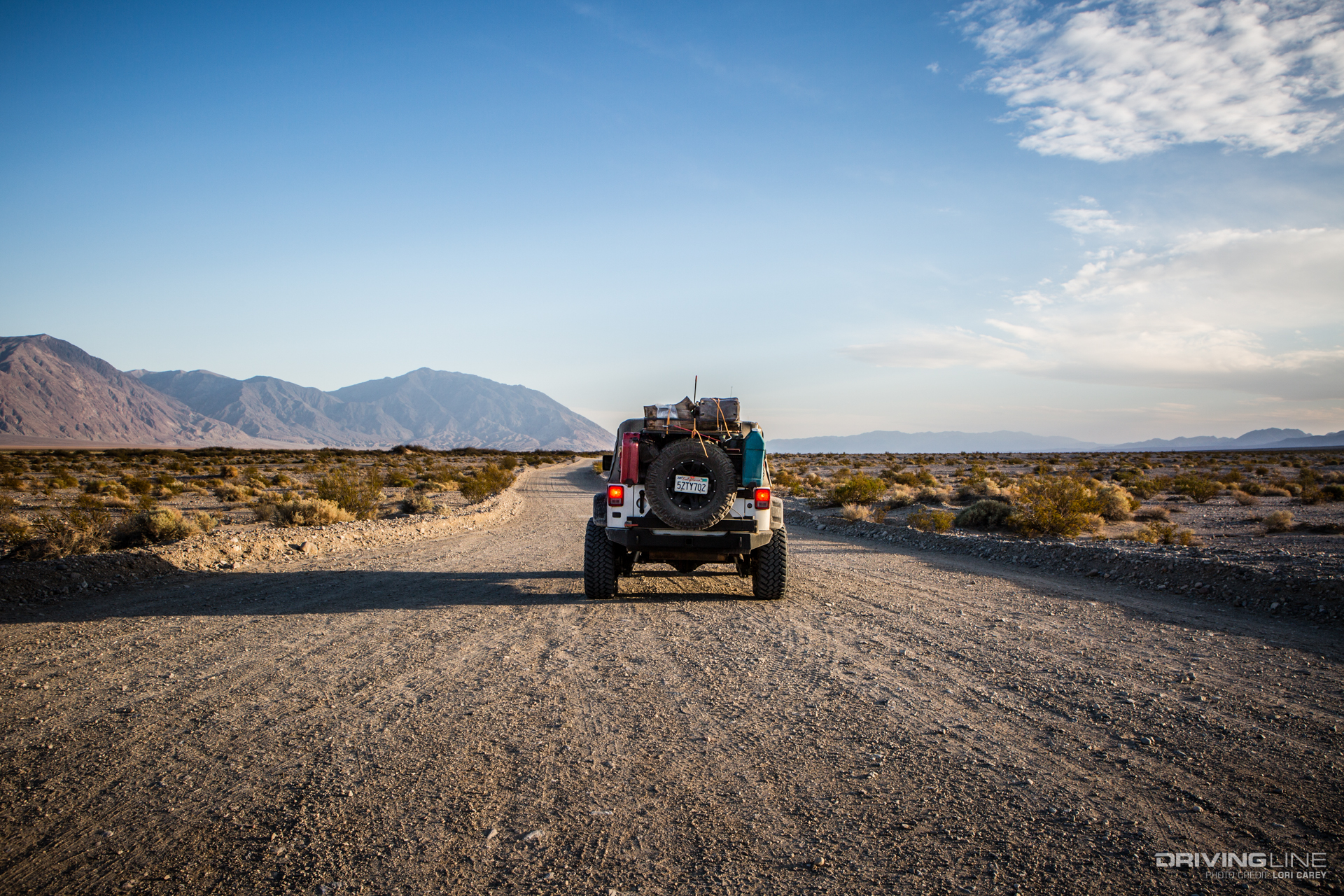 007 jeep wrangler death valley west side
