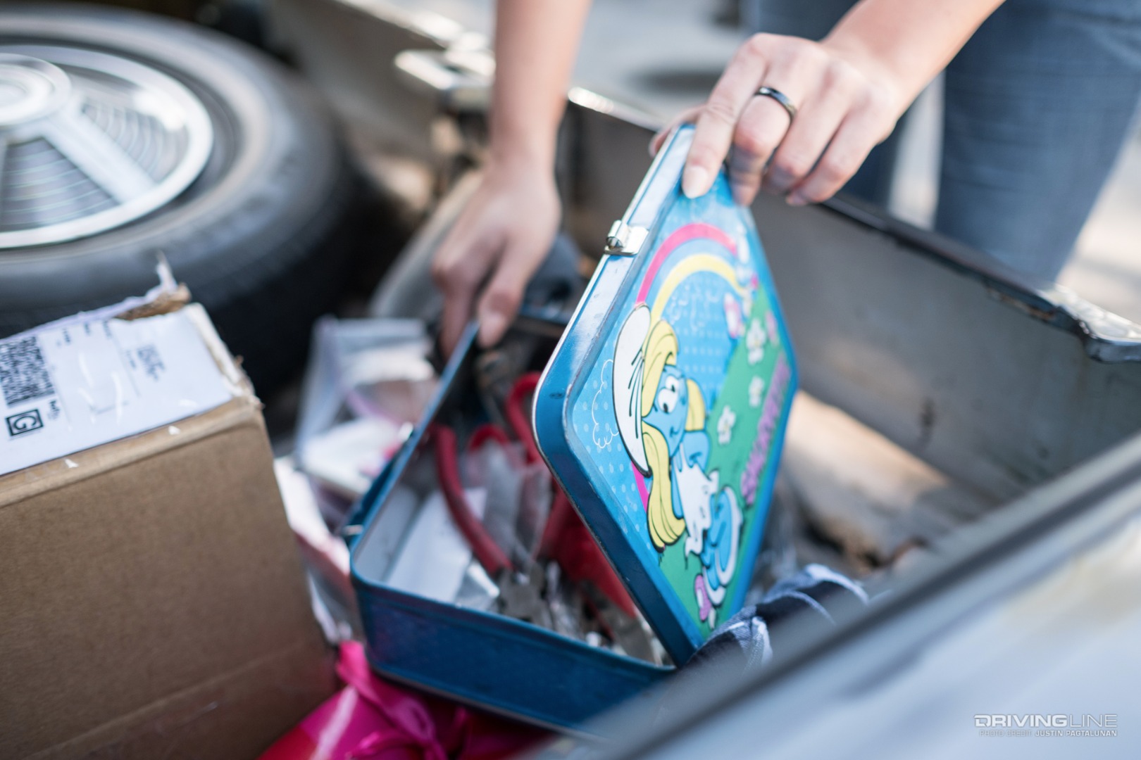 Constance Nunes - 1964.5 Mustang - Smurfette