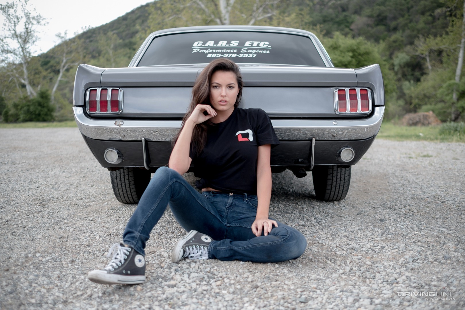 Constance Nunes - 1964.5 Mustang - Driving Line
