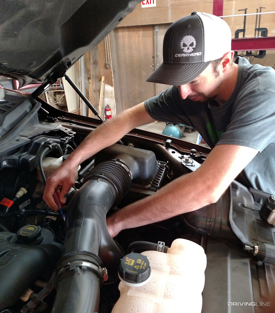 f150 ecoboost AFE cold air intake install