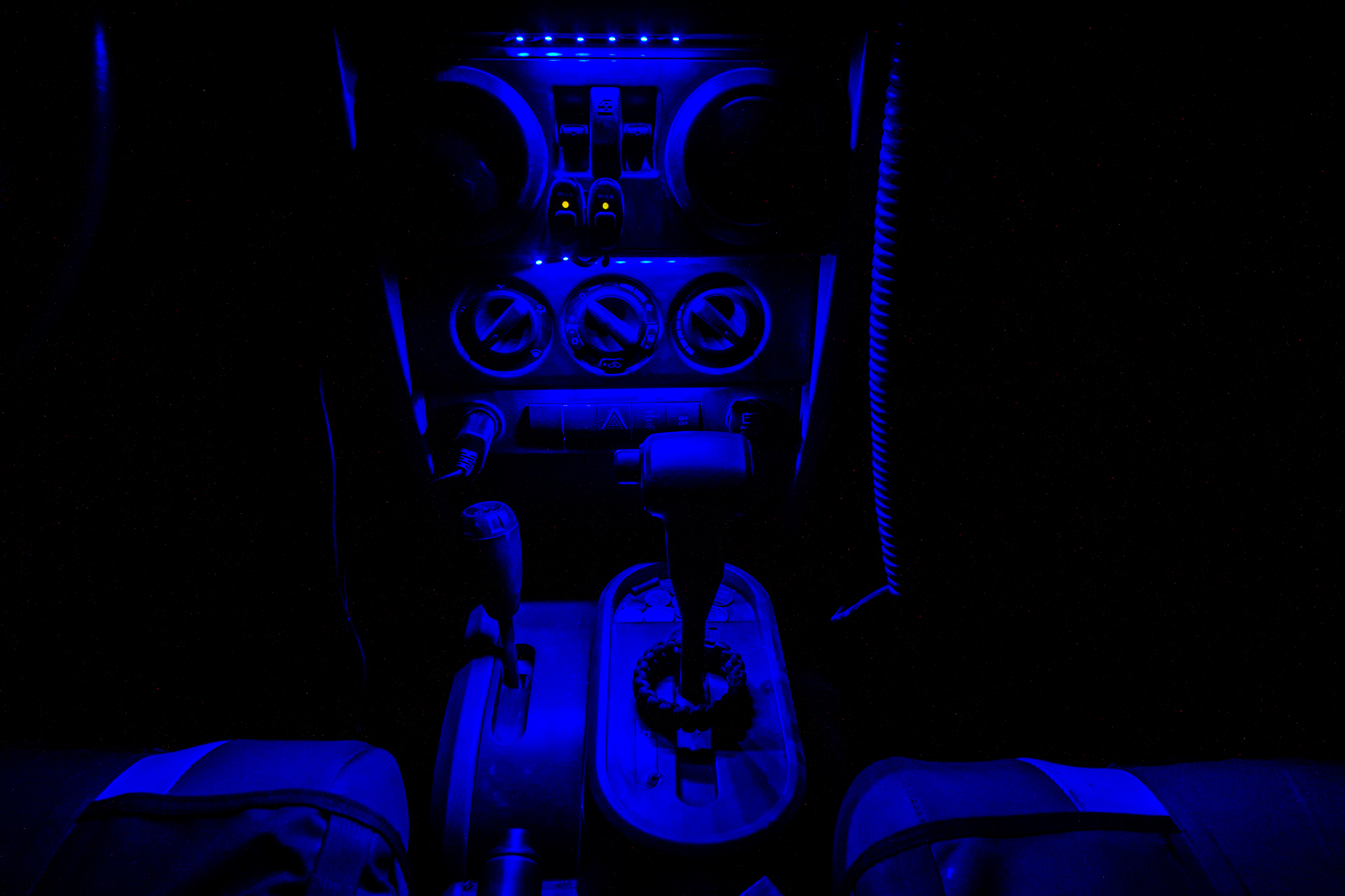 010 led jeep wrangler center stack