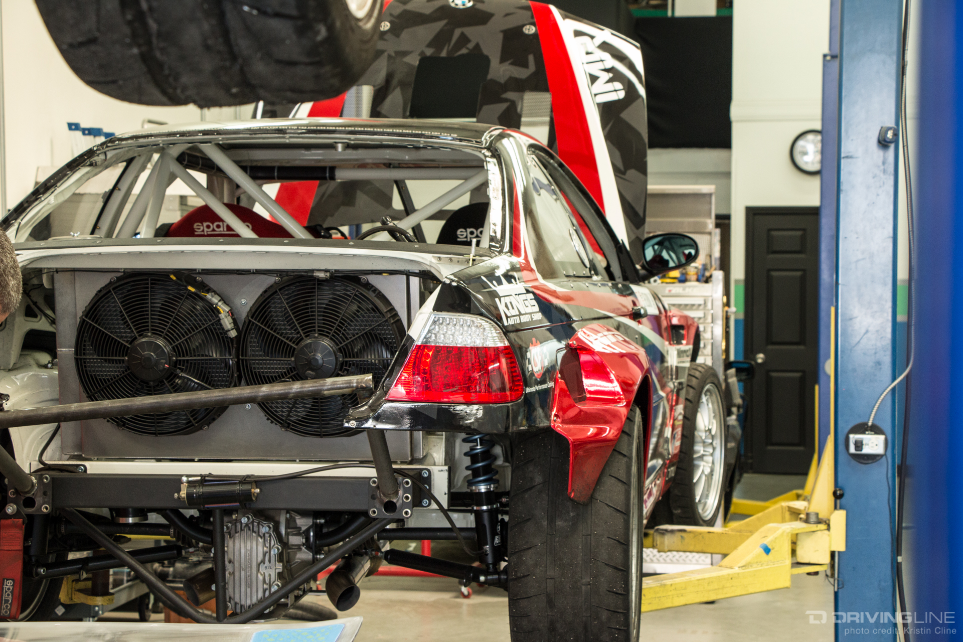 rear-mounted CSF radiator