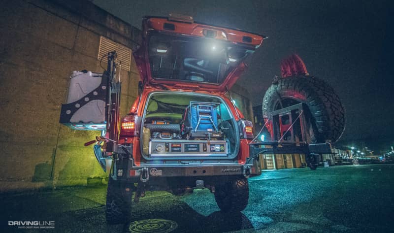 4Runner rear and trunk space