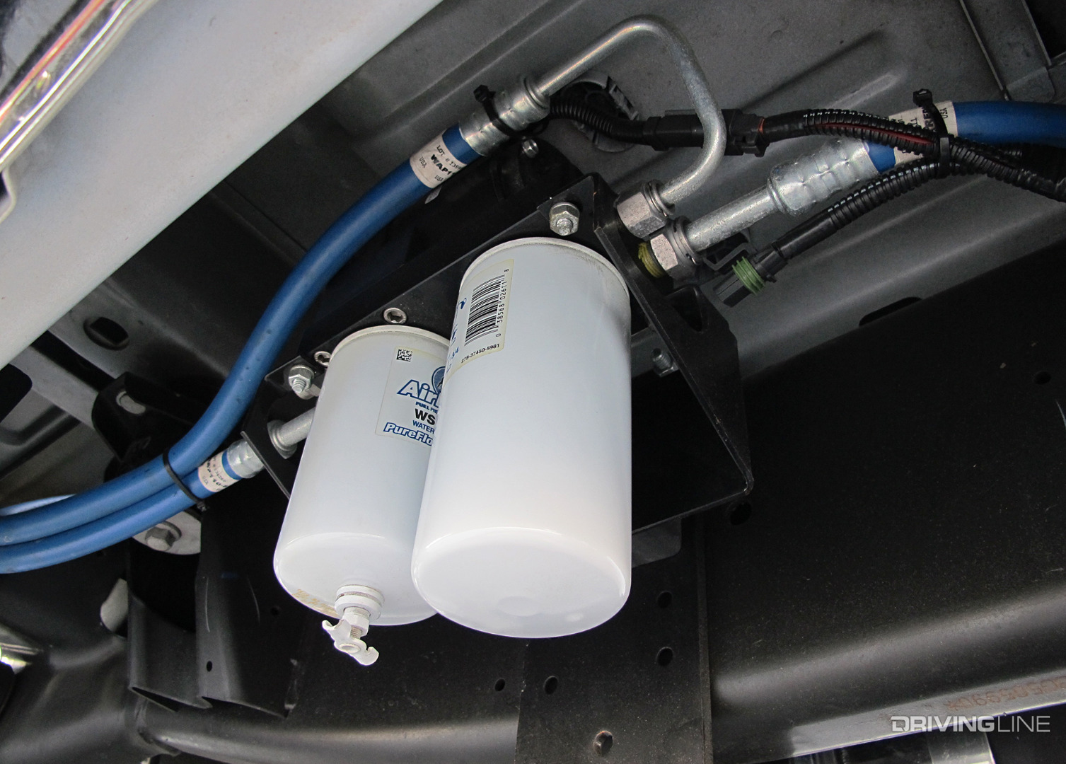 Cummins air dog fuel supply system