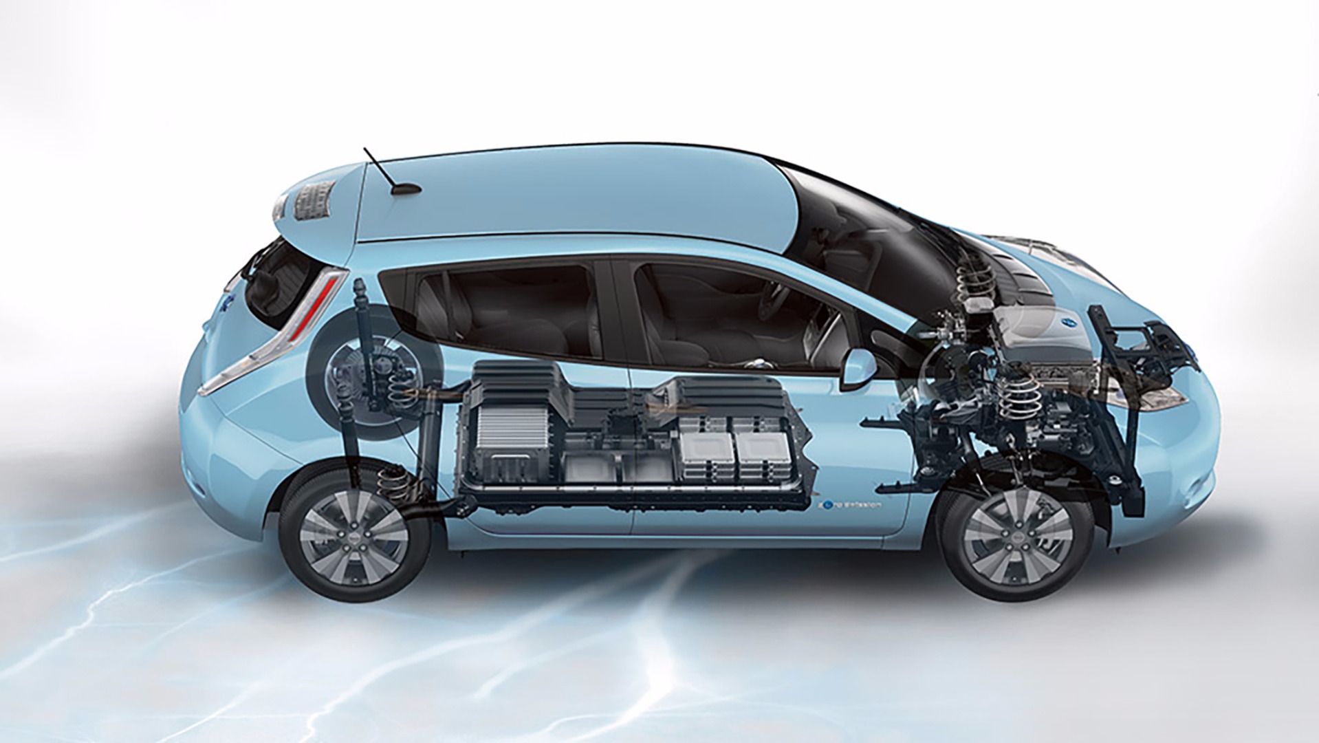 nissan leaf cutaway