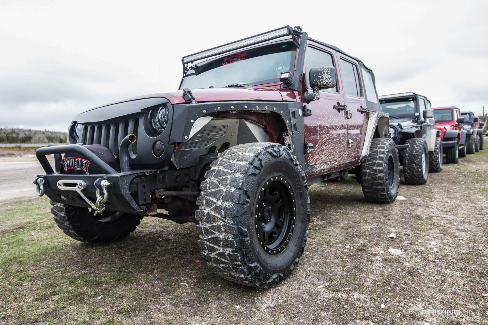 Armored Jeep JK at Jeep The Mac