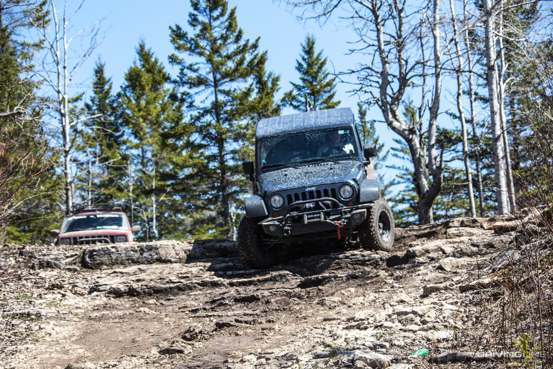 Drummond Island Jeeping Terrain