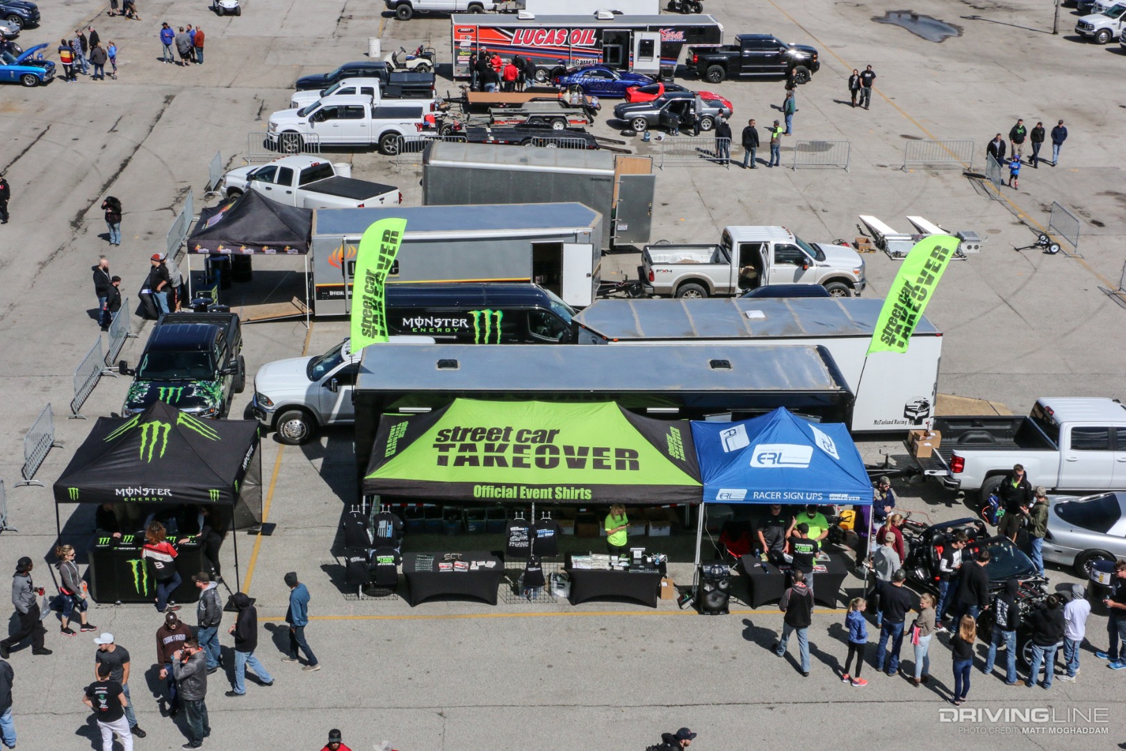 Street Car Takeover booth