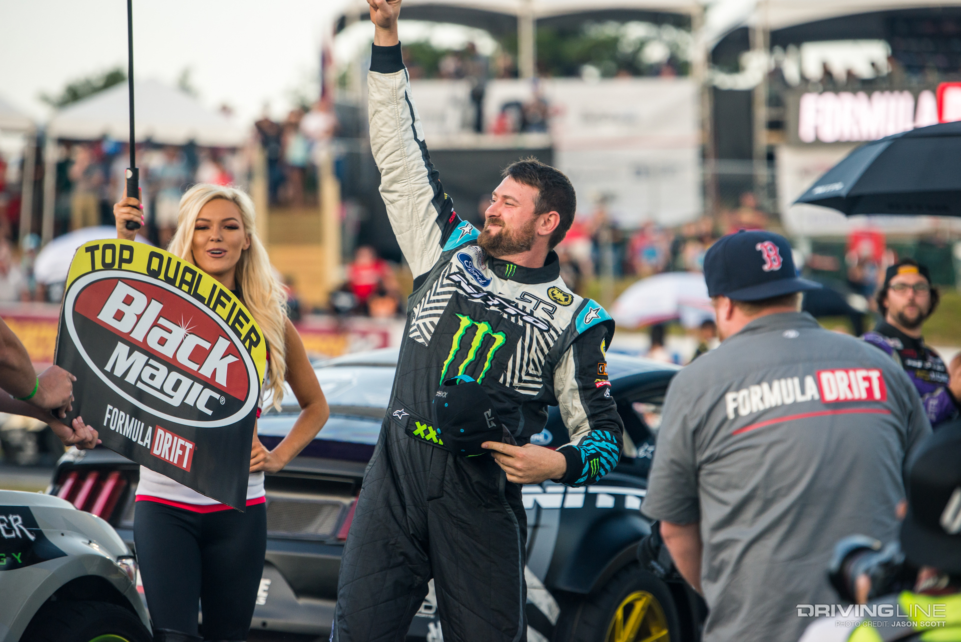 top qualifier Vaughn Gittin Jr.