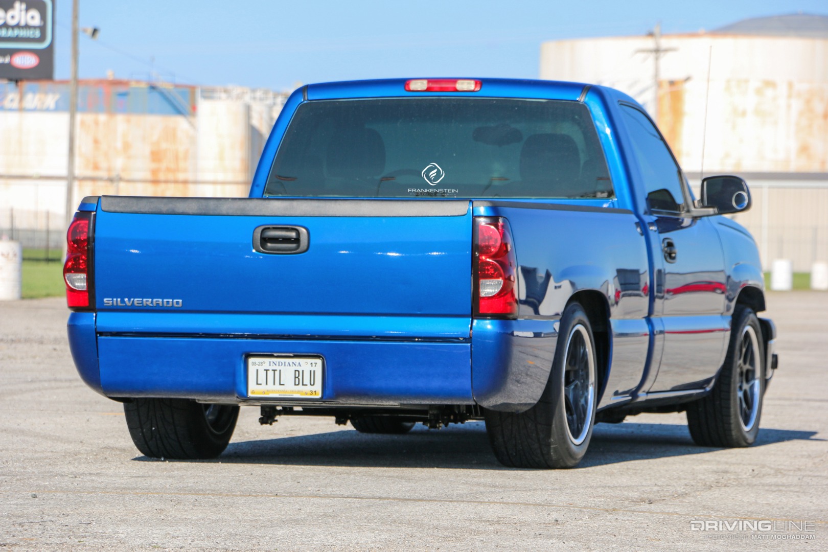 Little Blue has a modest look about her