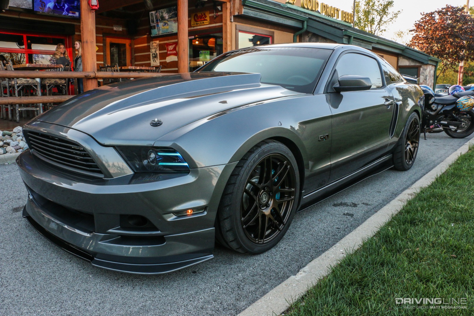 2013 Mustang GT grey Nitto NT05