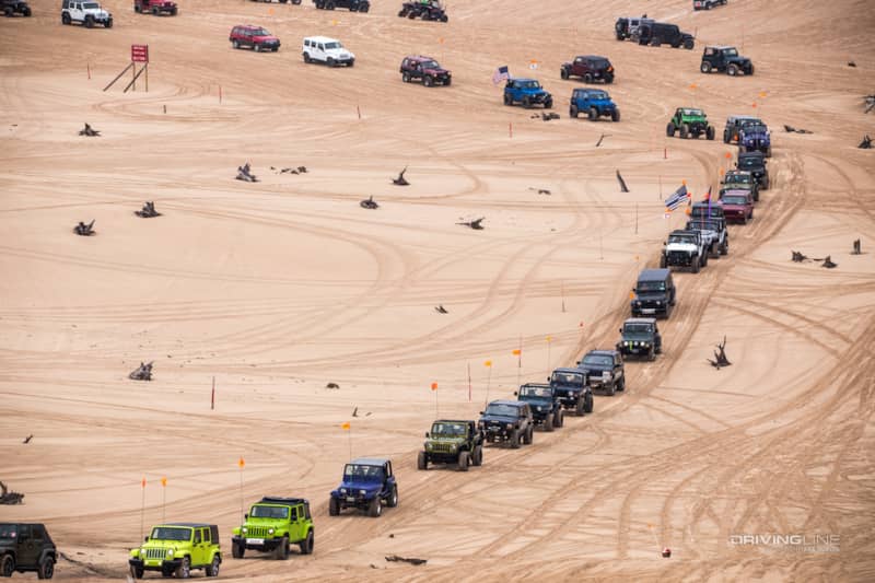 Scenic SLSD Dunes Jeep Invasion