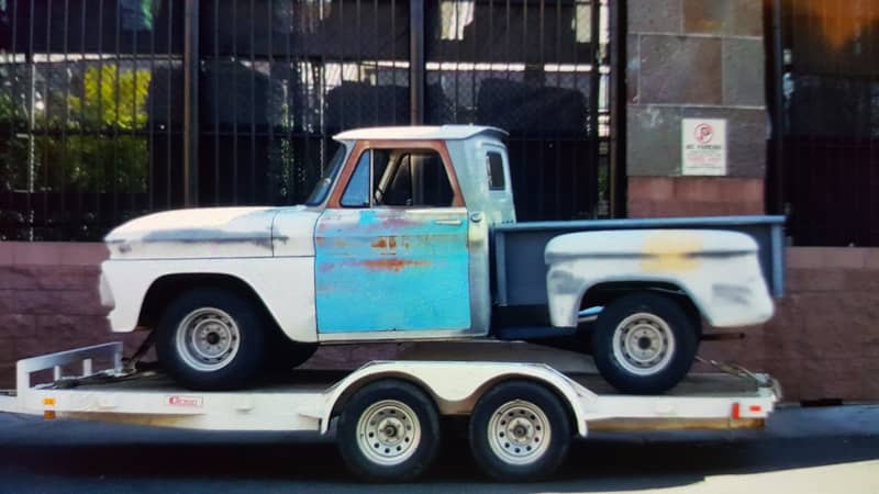 The Tribute Truck as it came from the last owner