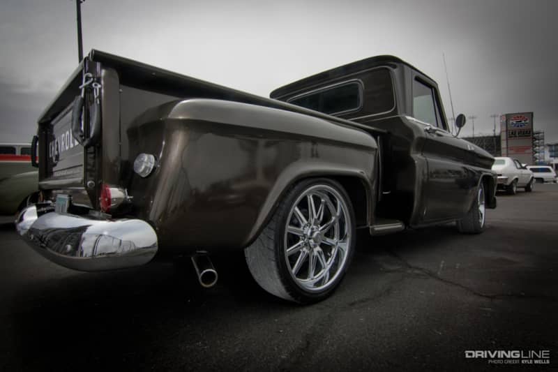 The Tribute Truck paint is close to the original 1965