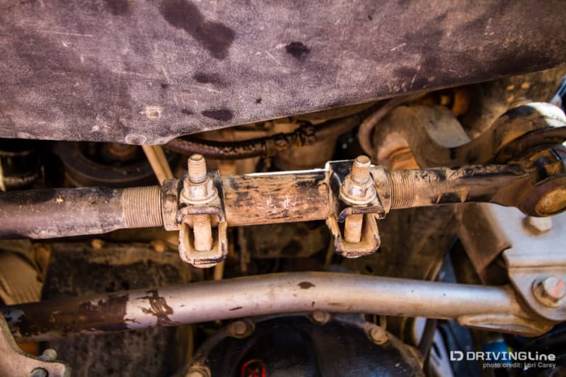 003 jeep wrangler drag link adjustment