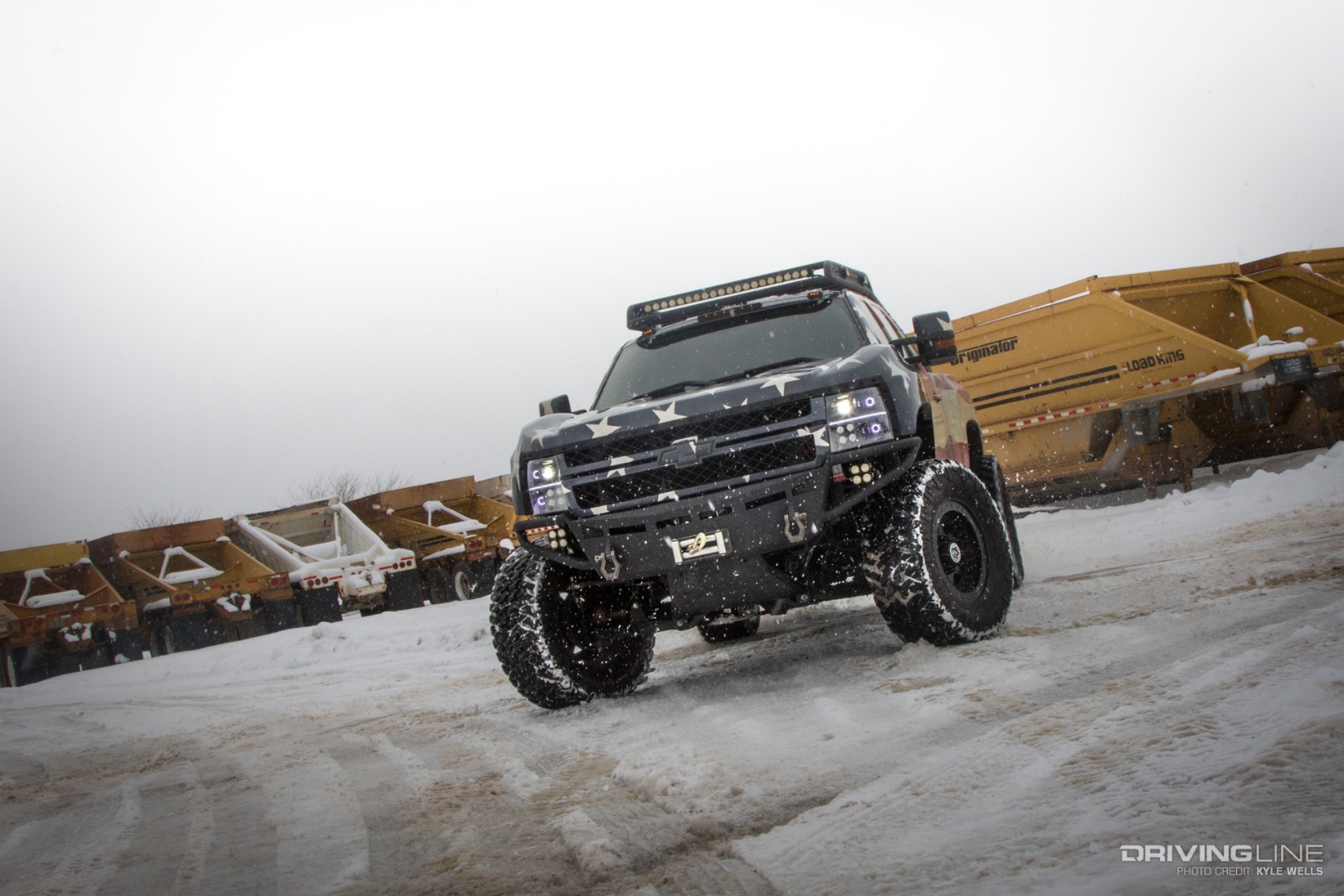 Truck Norris in its natural habitat