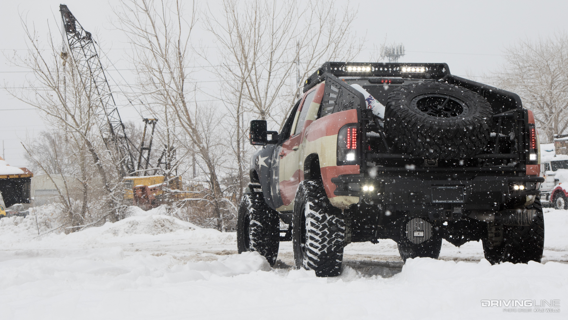 Truck Norris is all animal