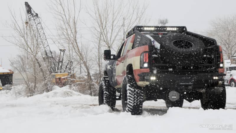 Truck Norris is all animal