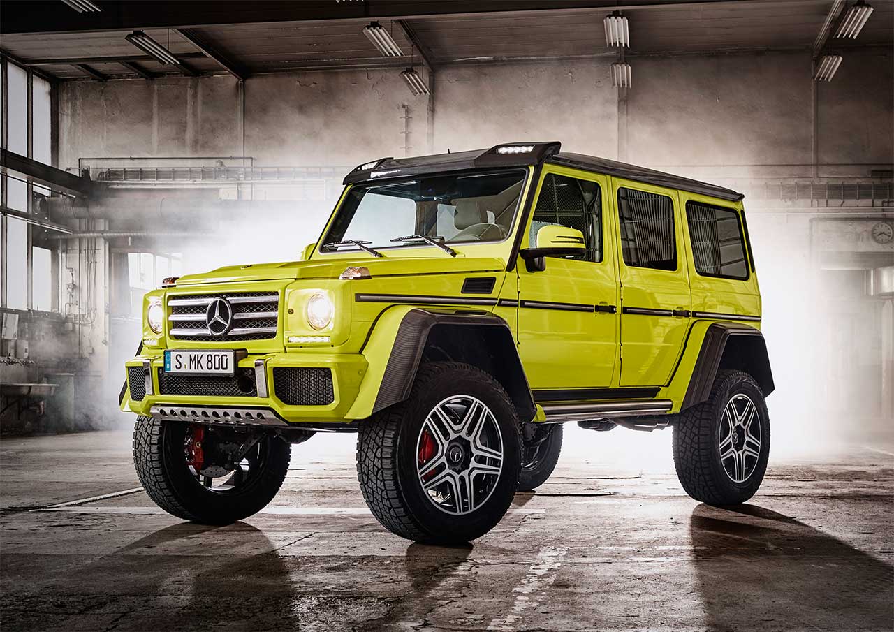 mercedes benz g500 4x4 squared concept