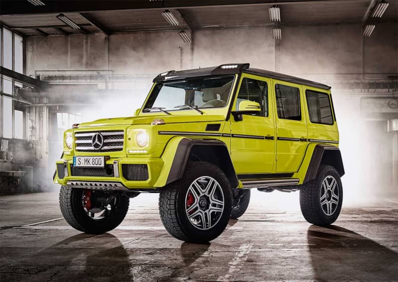 mercedes benz g500 4x4 squared concept