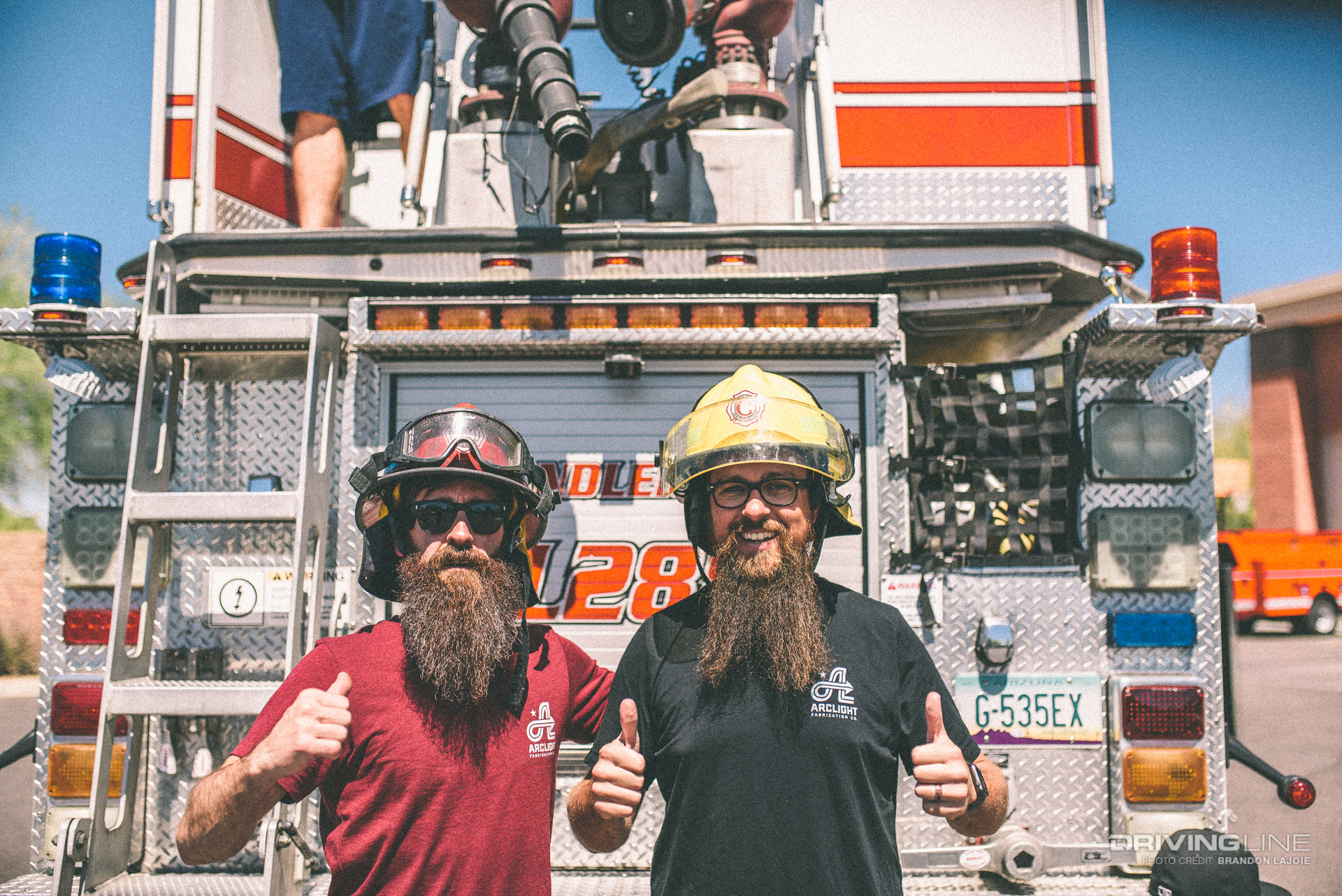 Aaron Kaufman Chandler Fire Truck