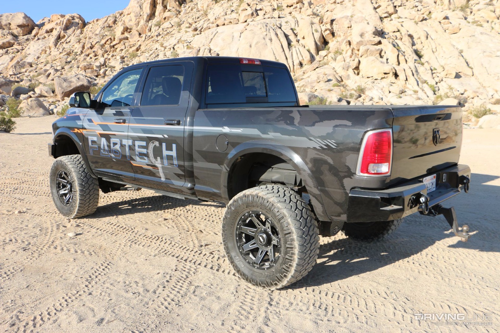 006 fabtech ram 2500 rear 3quarter