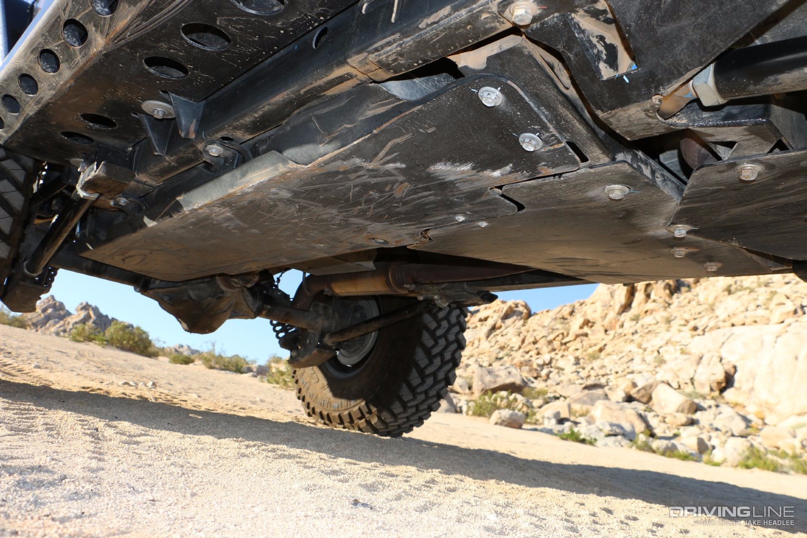 009 fabtech wrangler rubicon underbelly
