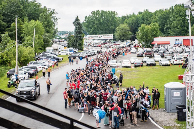 crowds at FD Canada