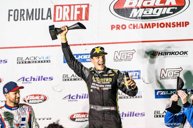 Aasbo and podium