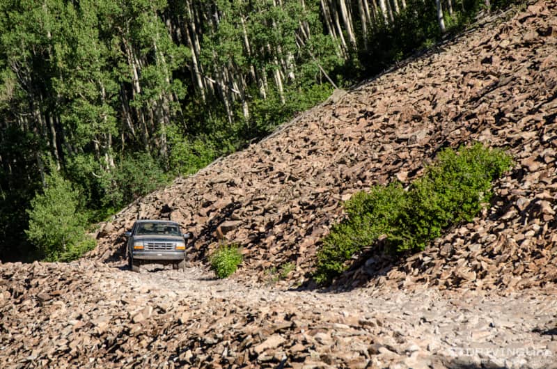 12 rimrocker trail la sal talus shelf road