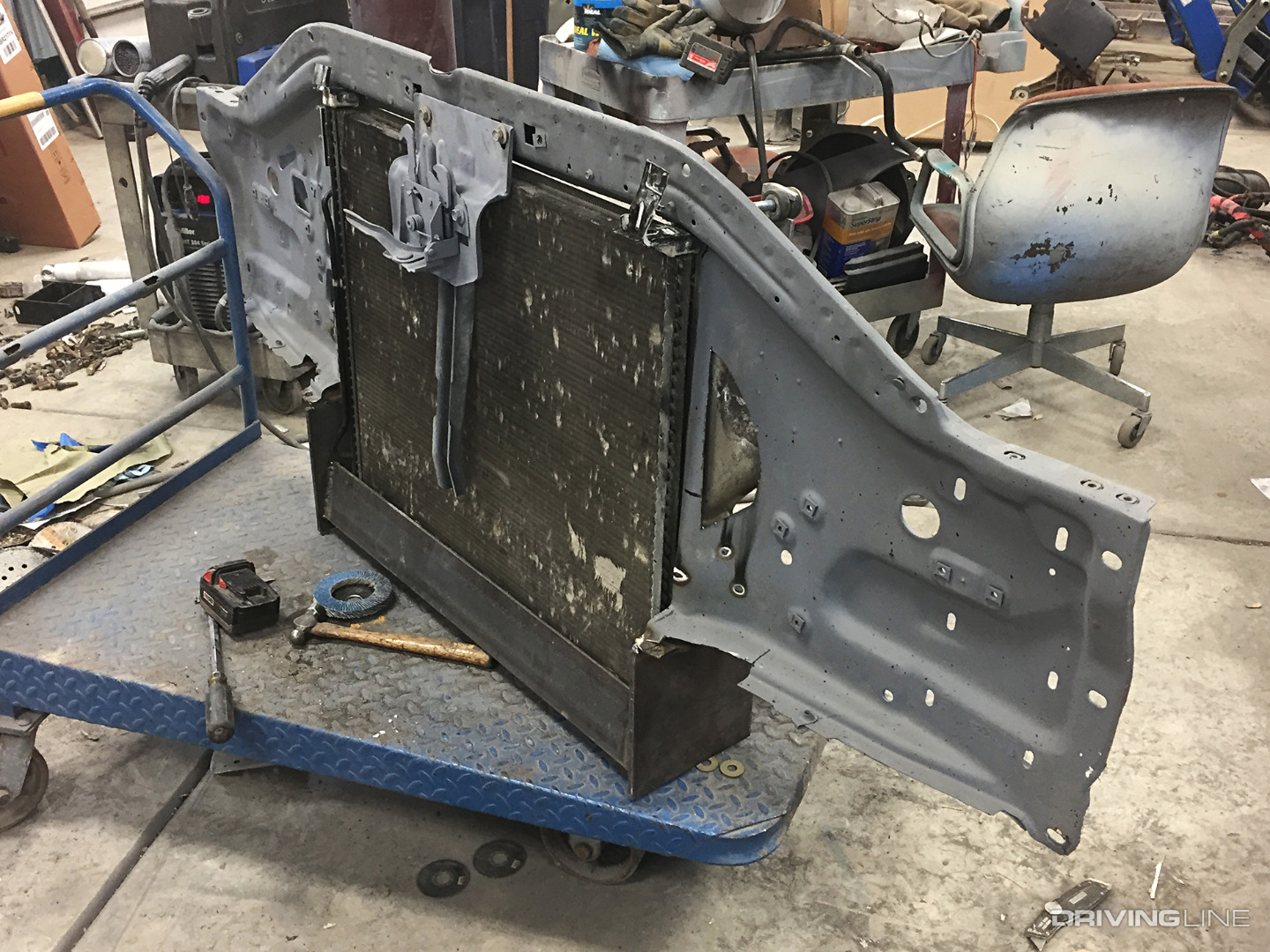 003-1973-Ford-F250-Radiator-Core-Support