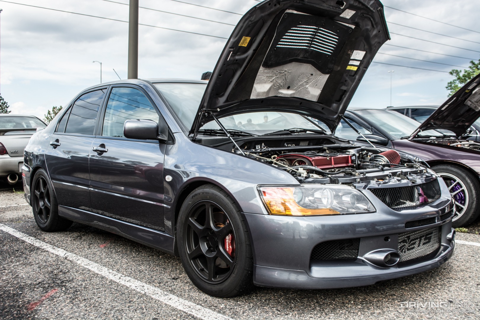 A fully built AWD Mitsubishi EVO